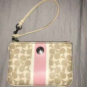 Coach wristlet